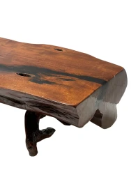 Organic Brutalist Large Tree Root Coffee Table, 1970s